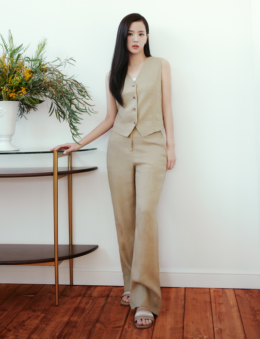 sp26 jisoo linen set wide