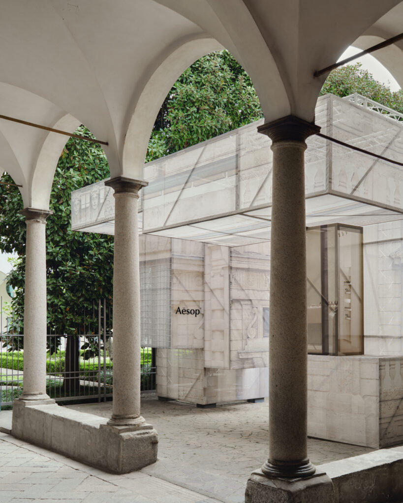 aesop salone del mobile campaign visual 2