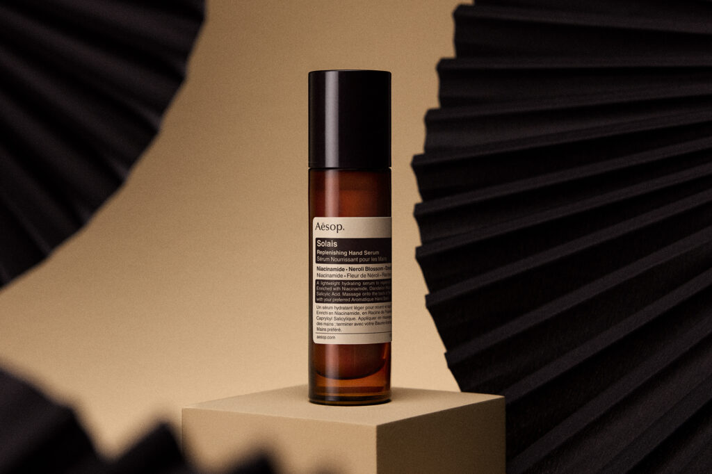 aesop solais replenishing hand serum moodshot 2