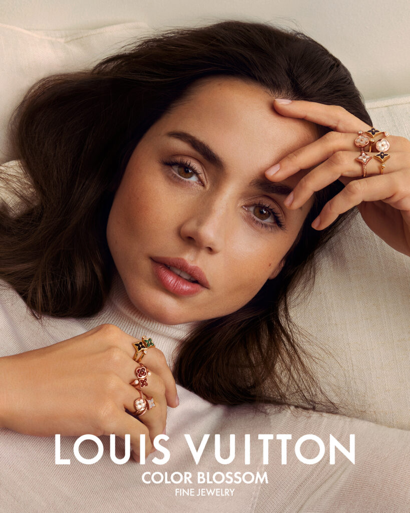 campaign color blossom26 ana de armas inez vinoodh