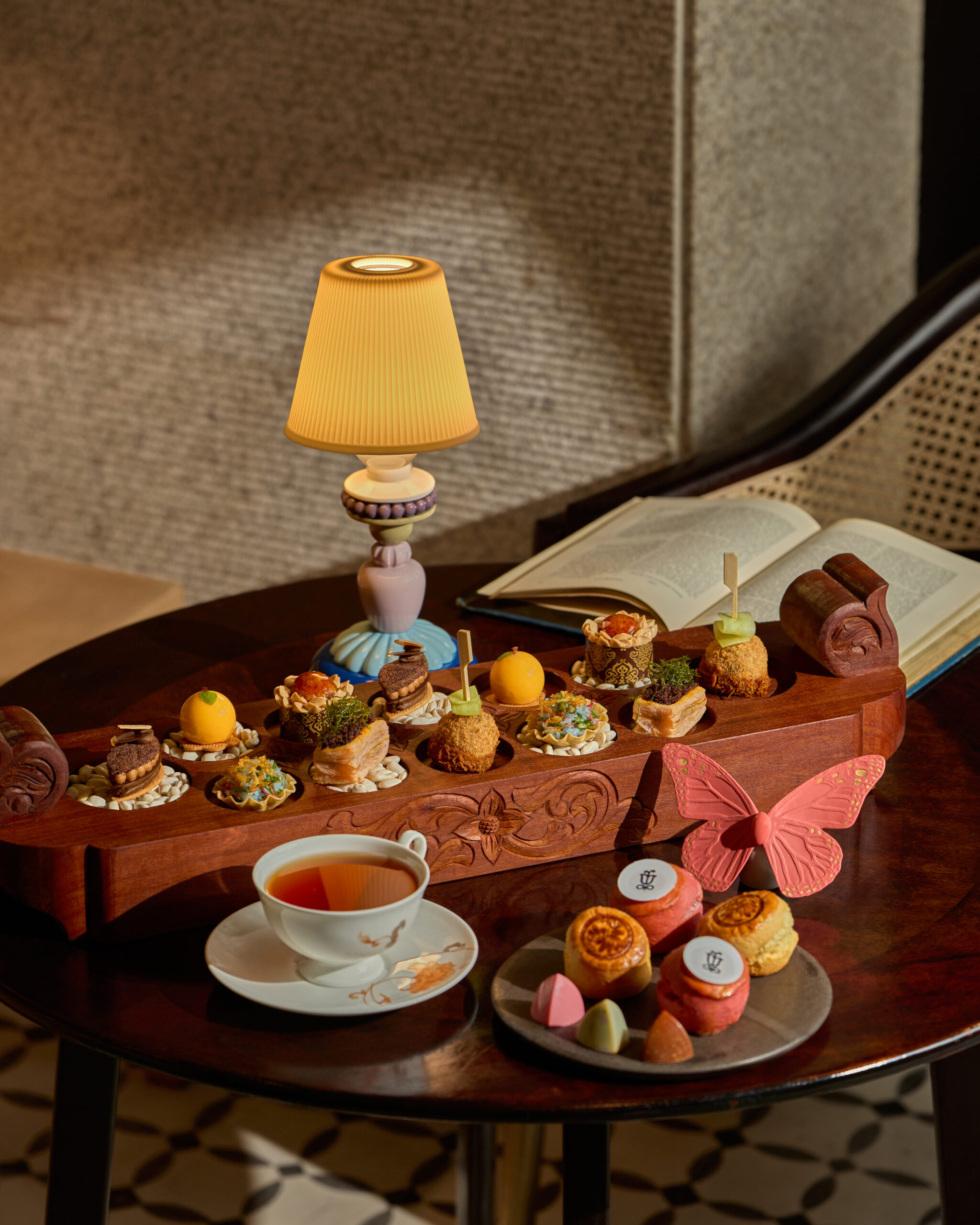chapters of craft afternoon tea at the librari 03