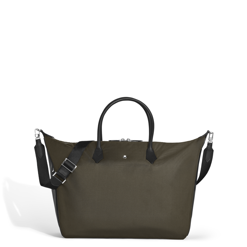 montblanc panorama weekender khaki tehnical fabric