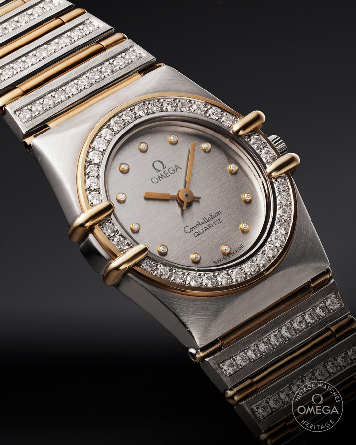 omega vintage constellation manhattan jewelry 1982 closeup stamp 4 5 rvb
