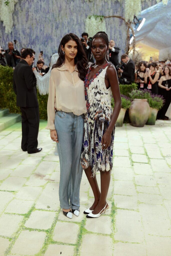 chanel bhavitha mandava and awar odhiang wore chanel at the 2026 met gala 040526 2 ld