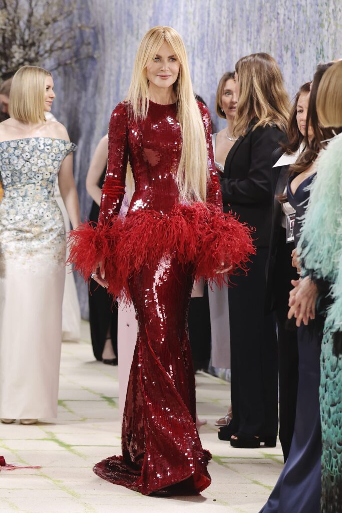 chanel nicole kidman wearing chanel at the 2026 met gala 040526 1 ld