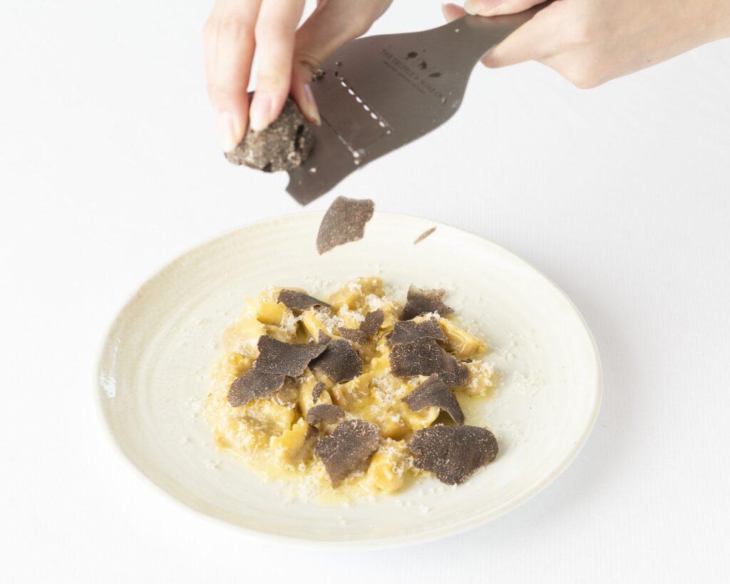 spago dining room by wolfgang puck agnolotti
