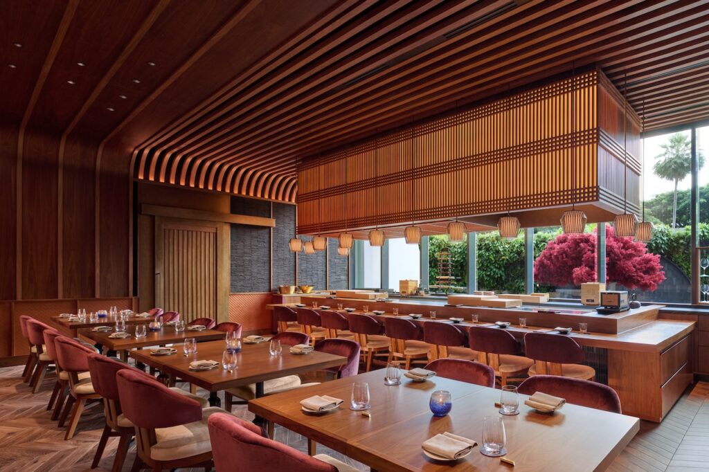 wakuda interior omakase room 1