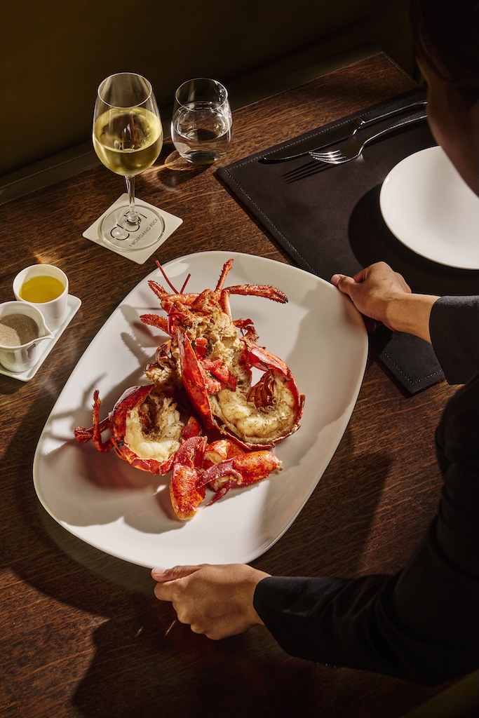 whole roasted maine lobster, black truffle sabayon (1)
