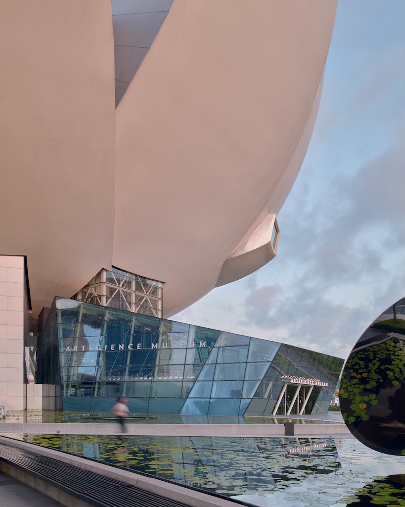 artscience museum architecture 2 credit to marina bay sands