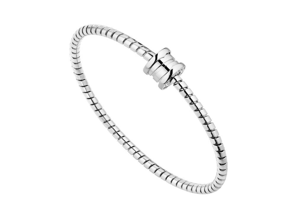 b.zero1 bangle bracelet white gold