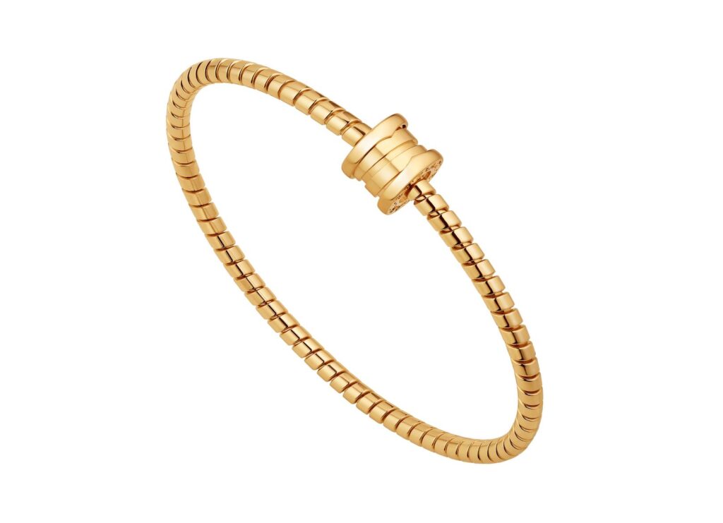 b.zero1 yellow gold bangle bracelet
