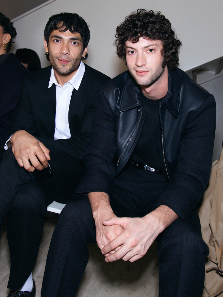 cos aw26 show frow diego calva dominic sessa