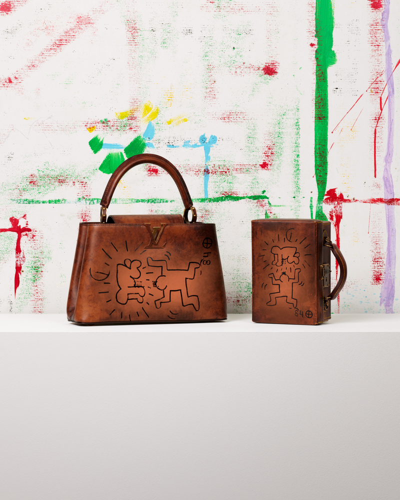 capucines mm genesis valisette genesis keith haring artycapucines collection
