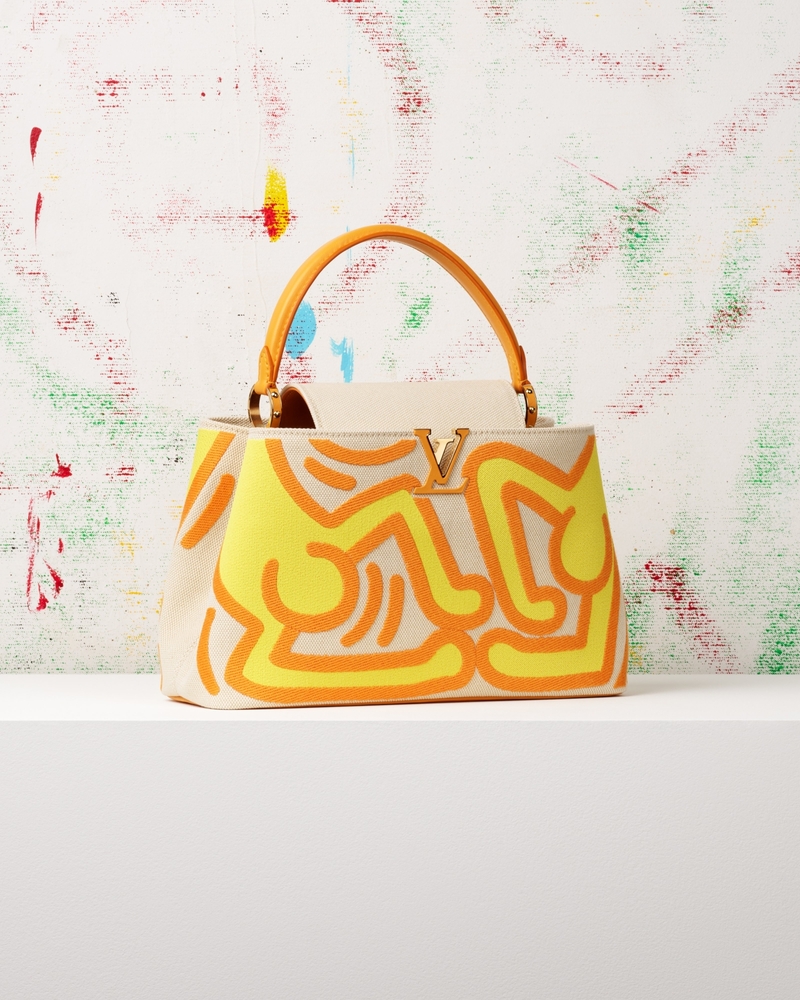 capucines mm soft figures keith haring artycapucines collection