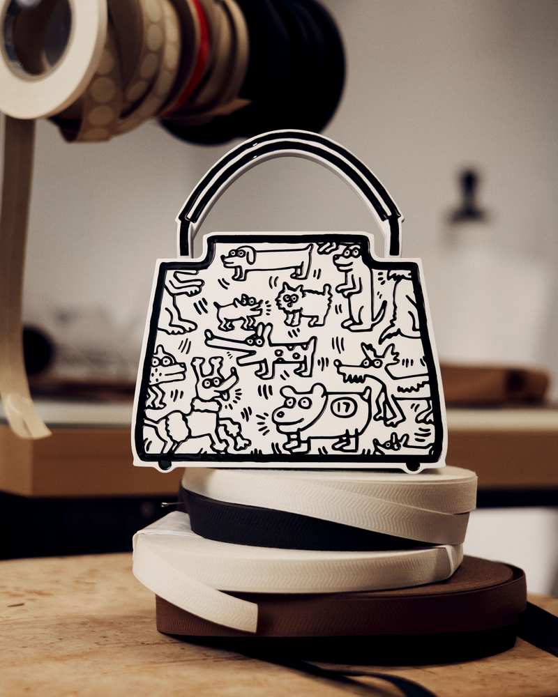 keith haring artycapucines collection minaudiere capucines pets savoir faire laora queyras 11
