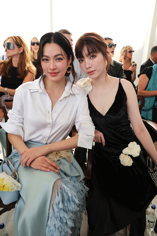 christian dior front row paris fashion week womenswear spring/summer 2027