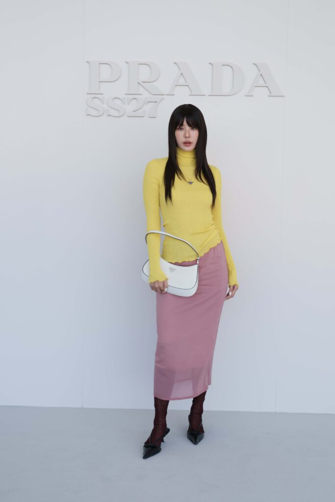 namtan tipnaree prada ss27 show 3